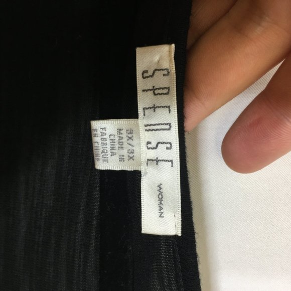 Spense 3/4 sleeve plus size 3X blouse AC4 - Picture 3 of 4